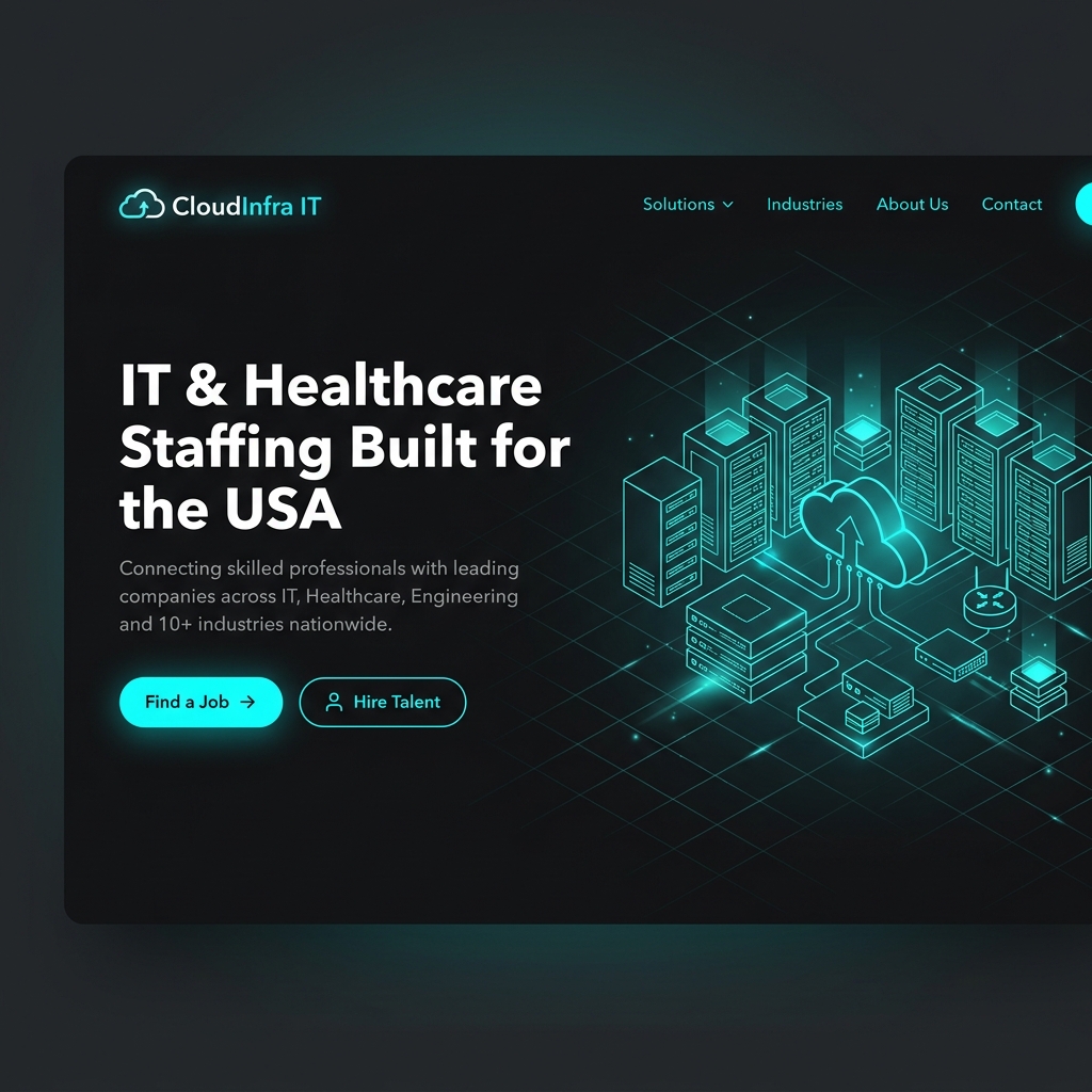 CloudInfra IT Staffing Portal