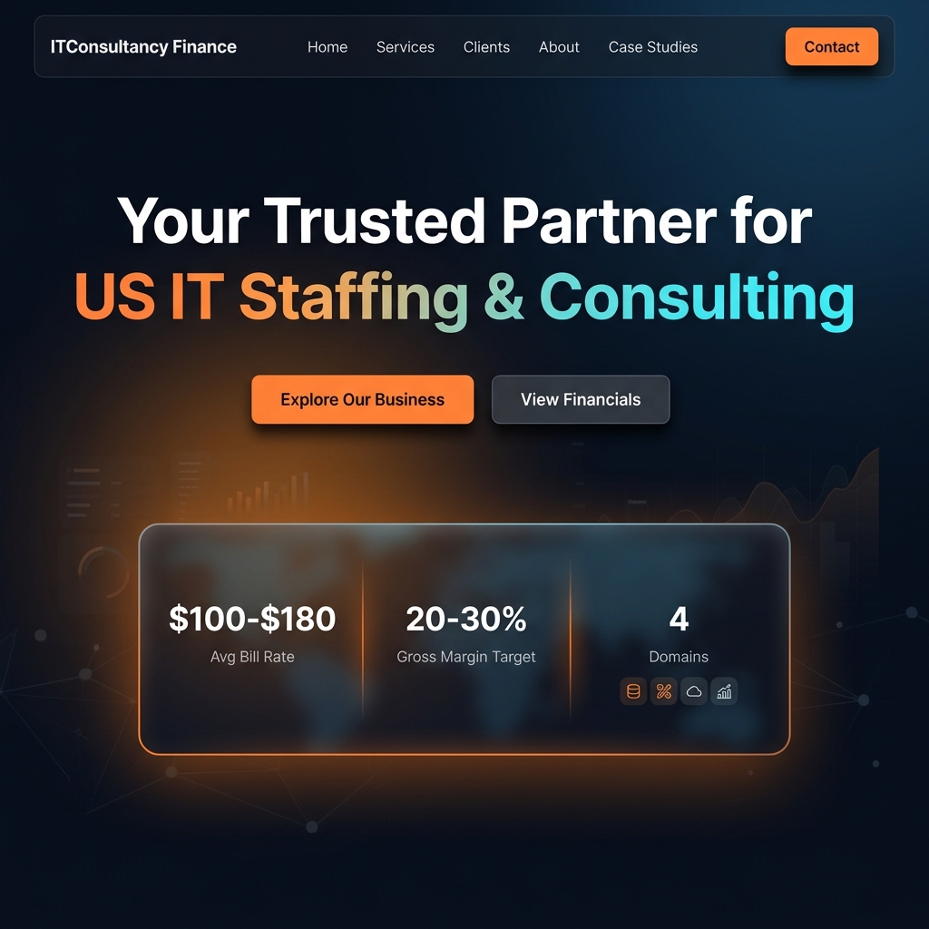 IT Consultancy & Finance Portal