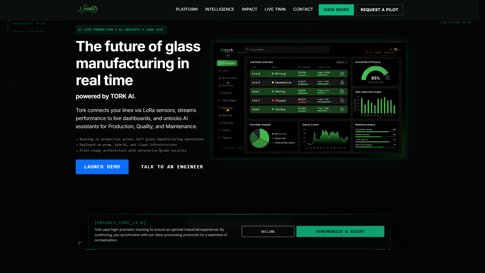 Tork AI Interaction Design